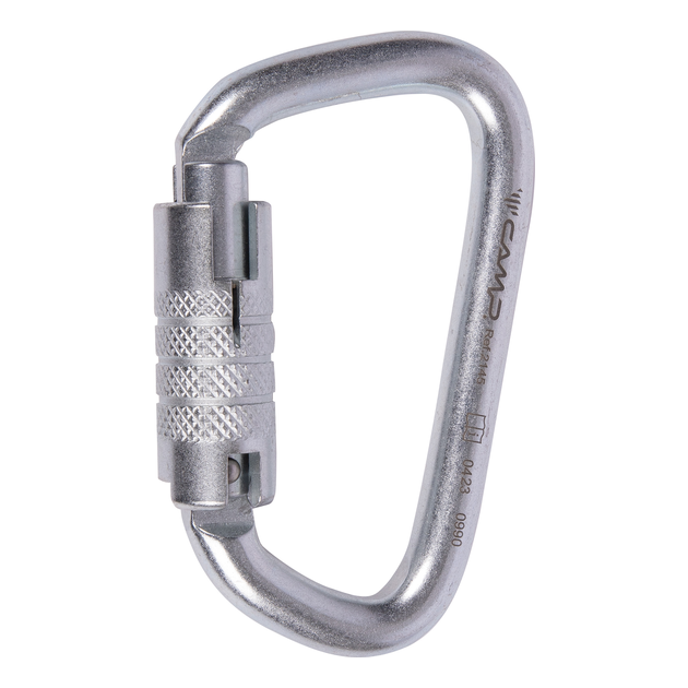 D Plus 3lock 1 D Plus 3lock - Mosquetão D em Aço CAMP | Solução Vertical