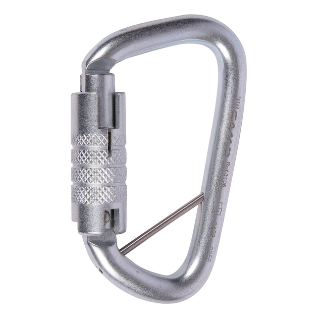 D Plus 3lock PIN 1 D Plus 3lock PIN - Mosquetão em Aço CAMP | Solução Vertical