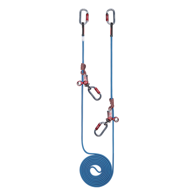 Gyro Lanyard Twin 3 Gyro Lanyard Twin - Corda de Posicionamento Dupla CAMP | Solução Vertical - Vista 3