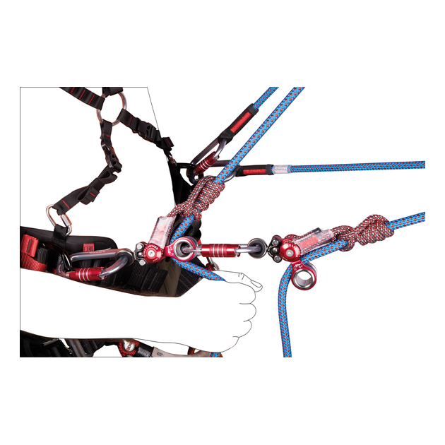 Gyro Lanyard Twin 5 Gyro Lanyard Twin - Corda de Posicionamento Dupla CAMP | Solução Vertical - Vista 5
