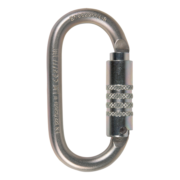 Oval PRO 3lock 3 Oval PRO 3lock - Mosquetão Oval Aço CAMP | Solução Vertical - Vista 3