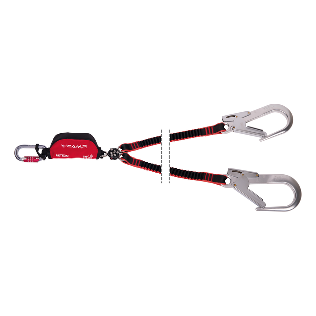Retexo Gyro Rewind 3 Retexo Gyro Rewind - Longe Elástica com Absorvedor CAMP | Solução Vertical - Vista 3